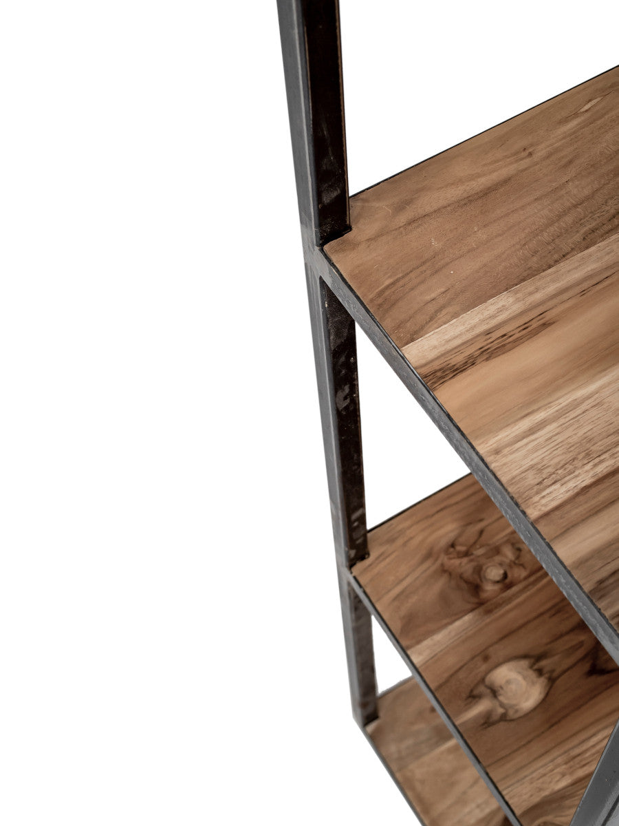 CRIS | Small rack in old teak and iron