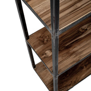 CRIS | Small rack in old teak and iron