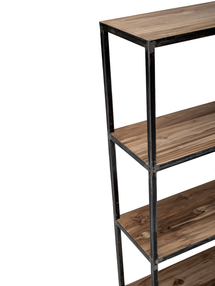 CRIS | Small rack in old teak and iron