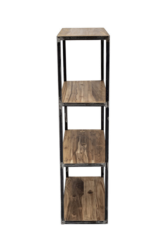 CRIS | Small rack in old teak and iron