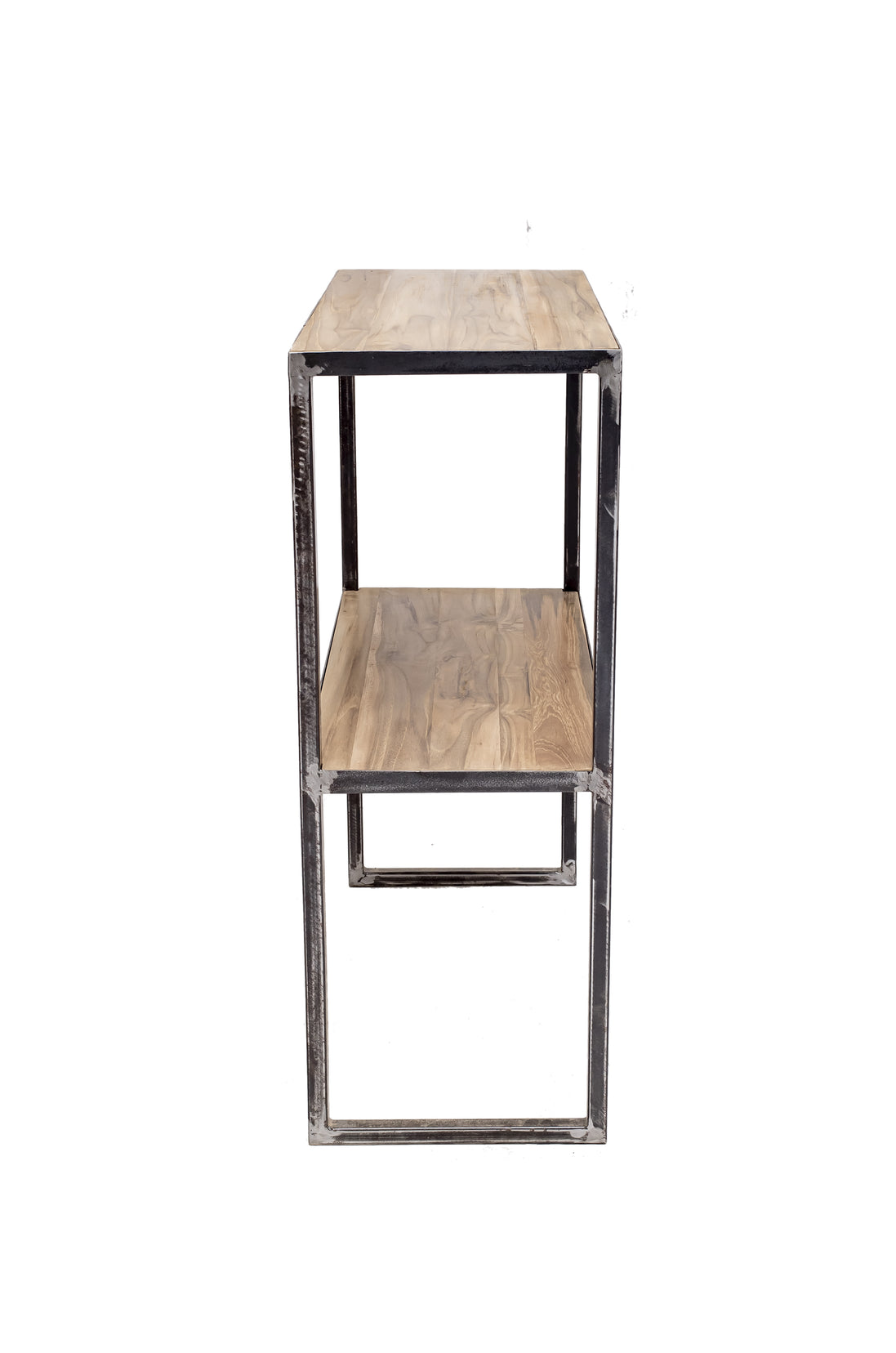 FLORY | Console 2 levels in recycled teak & metal