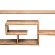 SEANBAY | Contemporary console in teak wood