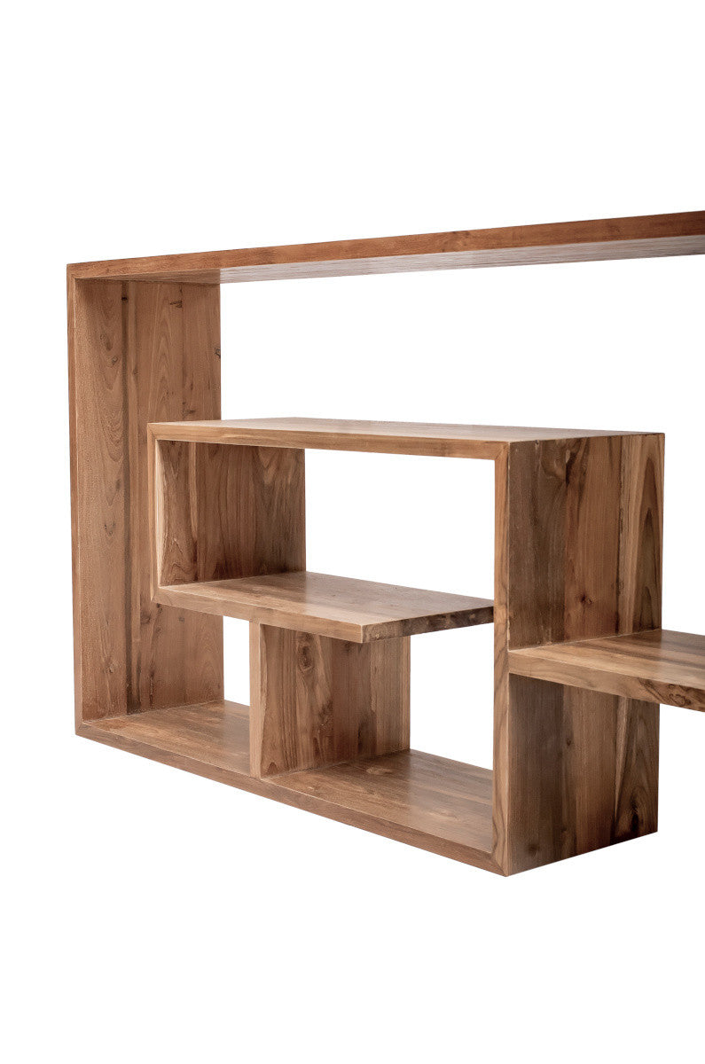 SEANBAY | Contemporary console in teak wood
