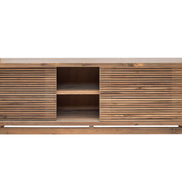 TV Cabinet, 3 sliding slats doors
