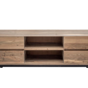 TV Cabinet, 4 drawers, cylindrical metal legs