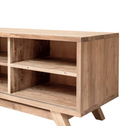 TV Cabinet, 1 sliding slats door