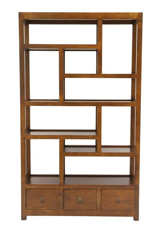 SHANGHAI | Unstructured bookend 3 drawers