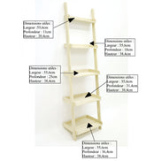 SCALA | Wall ladder bookshelf