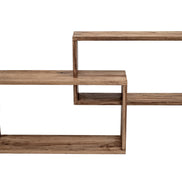 Wall rack, cubic design