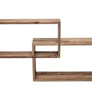 Wall rack, cubic design