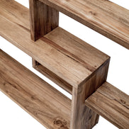 Wall rack, cubic design