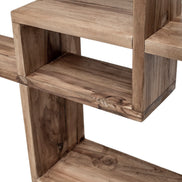 Wall rack, cubic design