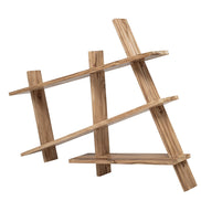 Wall rack, asymmetric shape