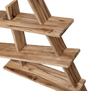 Wall rack, asymmetric shape