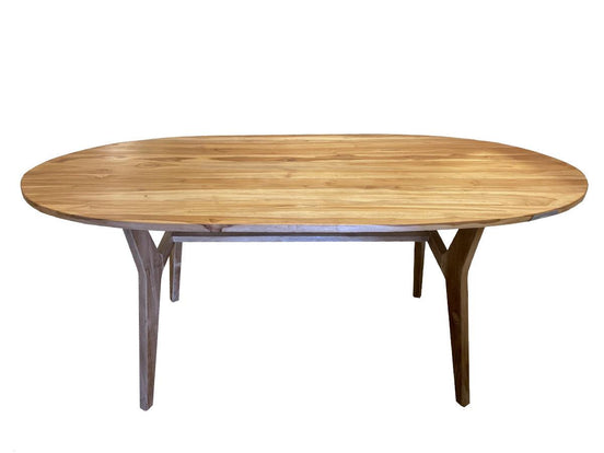 Vintage Oval Dining Table