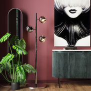 Floor Lamp Calotta Chrome Kare Design