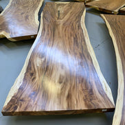 Acacia Slab for table top 387 x 125_100_120 cm Resin