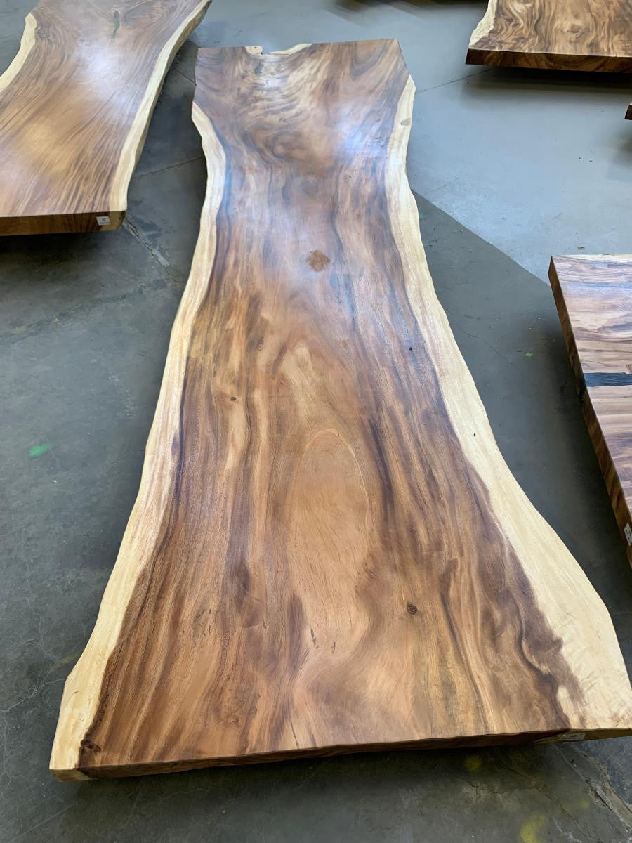 Acacia Slab for table top 400 x 122_88_123 cm Resin