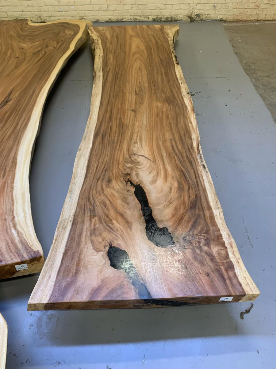 Acacia Slab, table top 340 x 81_77_109 Resin