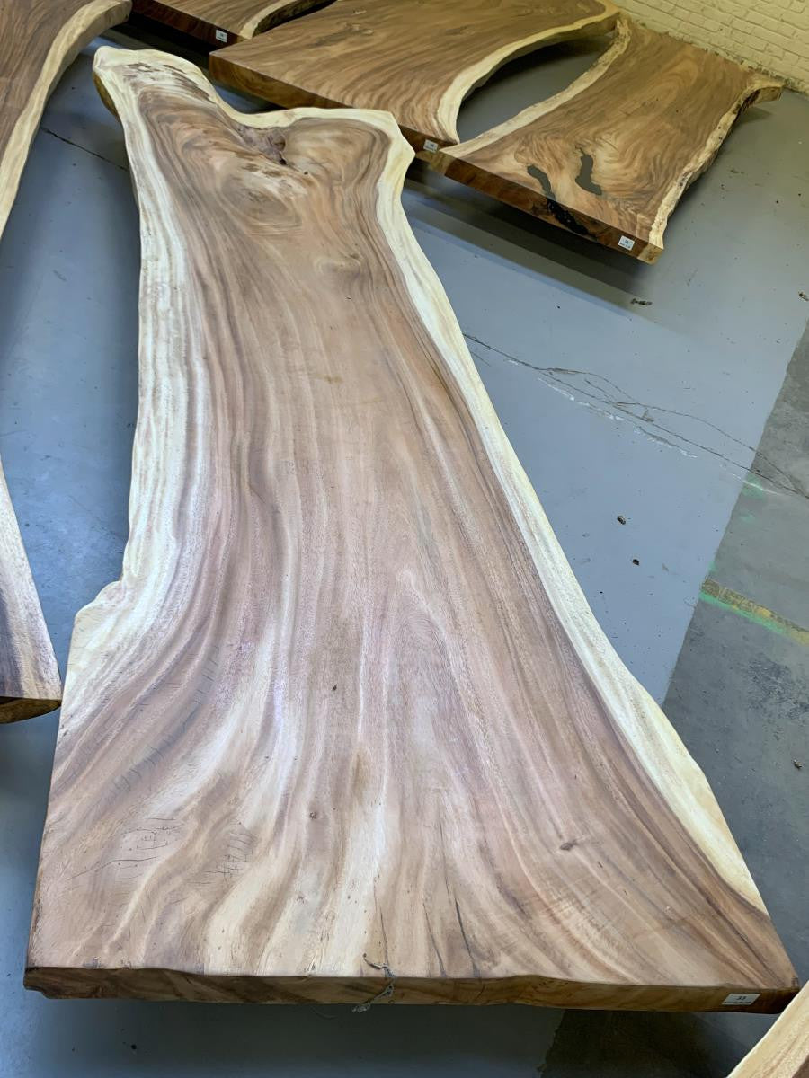 Acacia Wood Dining Table 324 x 110_85_110 cm