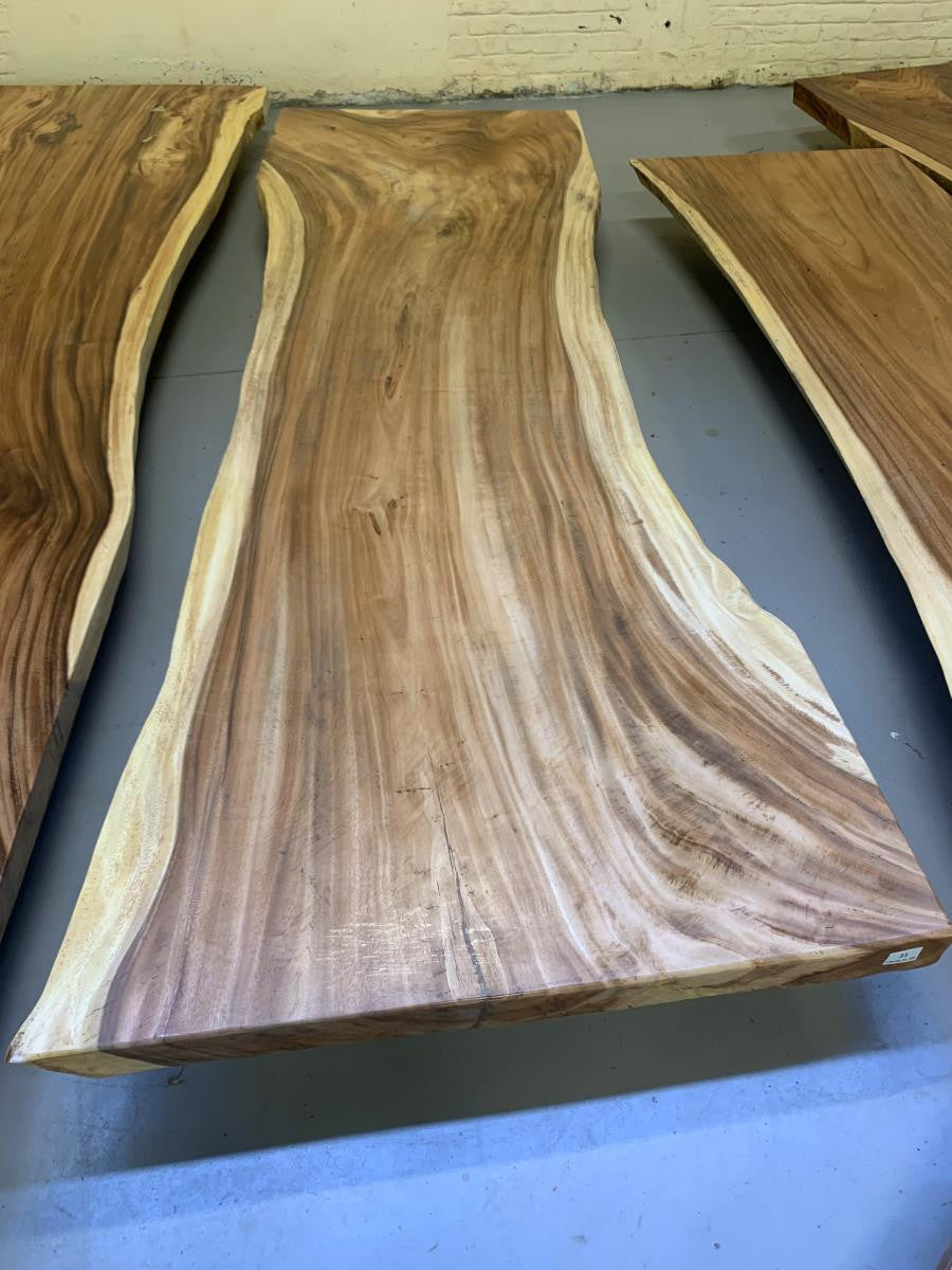 Acacia Wood Dining Table 319 x 105_87_120 cm