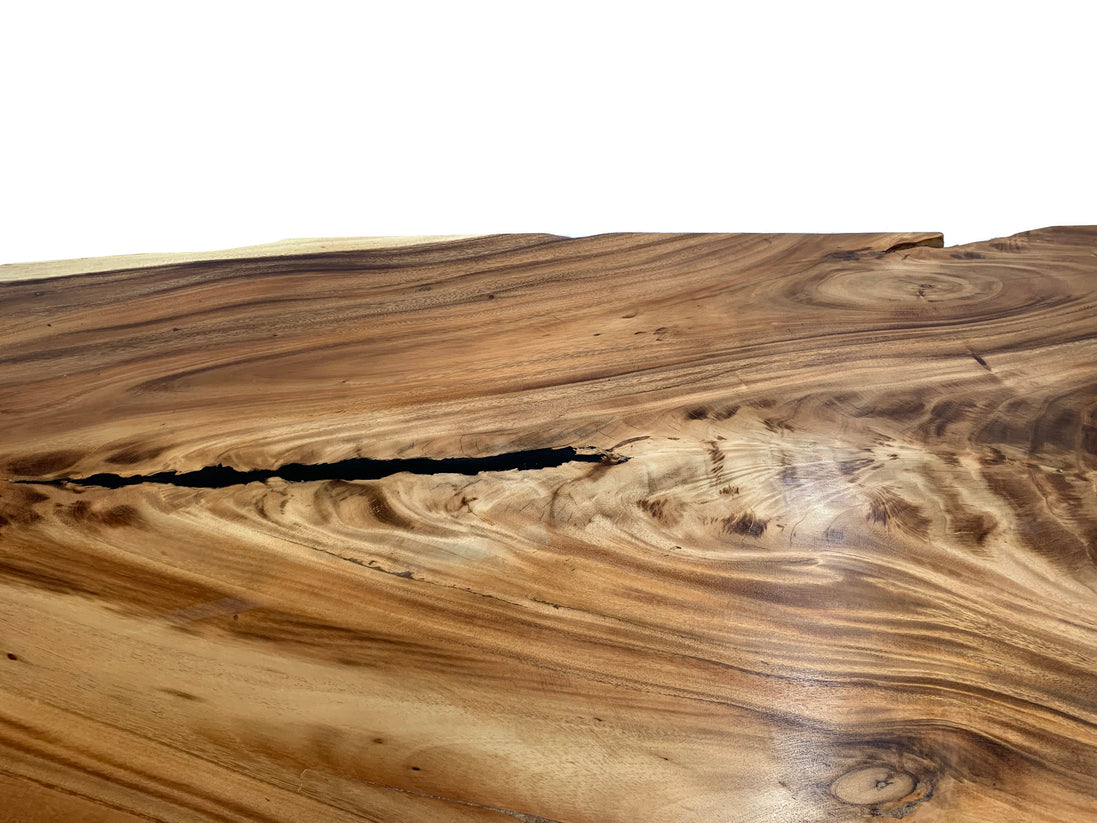 Acacia Slab for table top 387 x 125_100_120 cm Resin