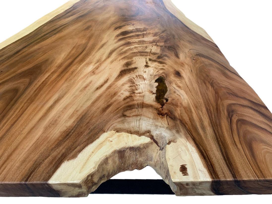 Acacia Slab for table top 400 x 122_88_123 cm Resin