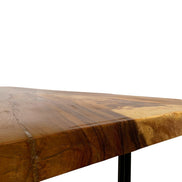 Acacia Slab for table top 387 x 125_100_120 cm Resin