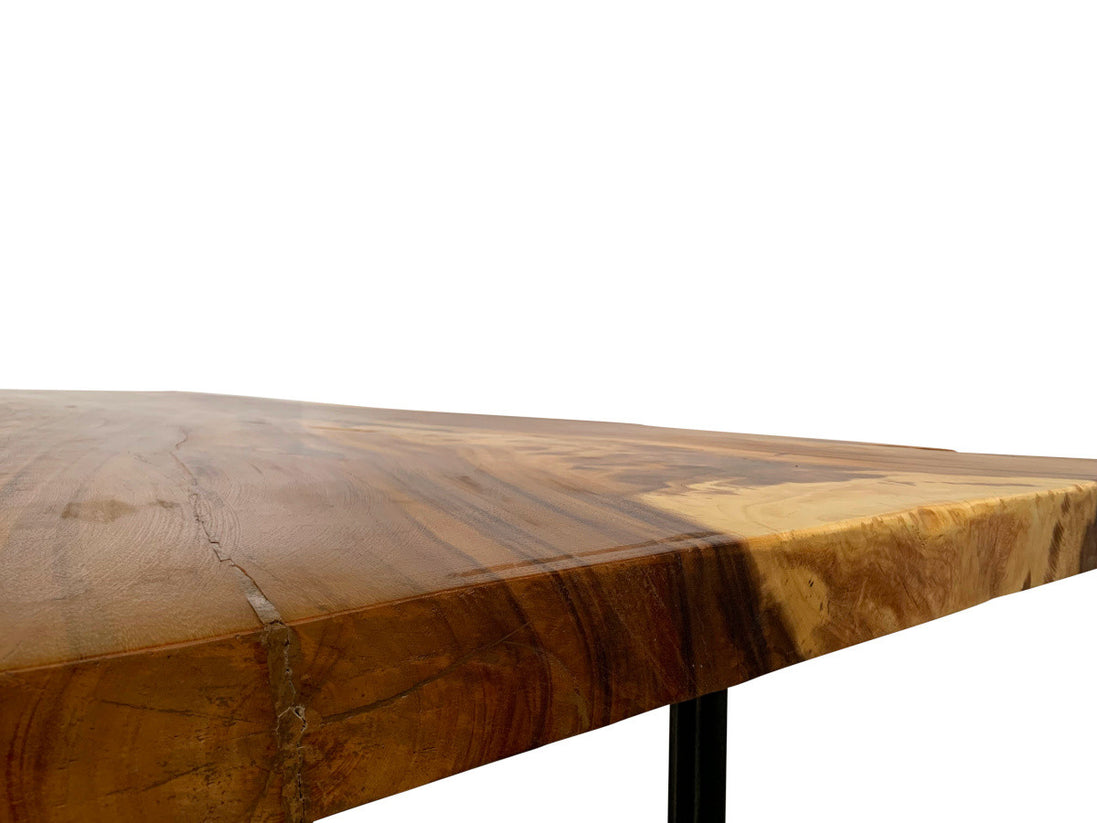 Acacia Slab for table top 387 x 125_100_120 cm Resin