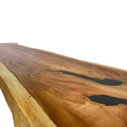 Acacia Slab, table top 340 x 81_77_109 Resin