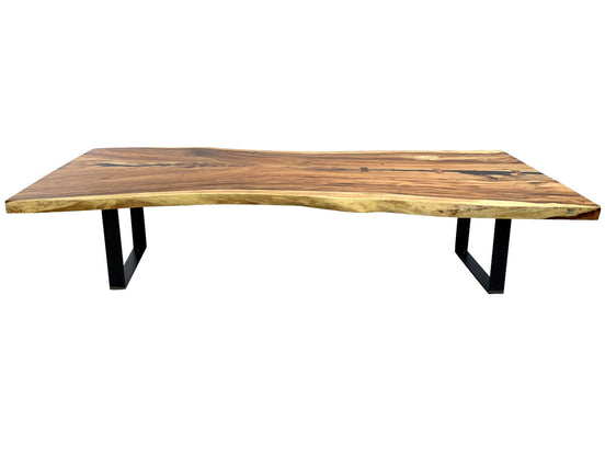 Acacia Slab, table top 334 x 127_103_124 cm Resin