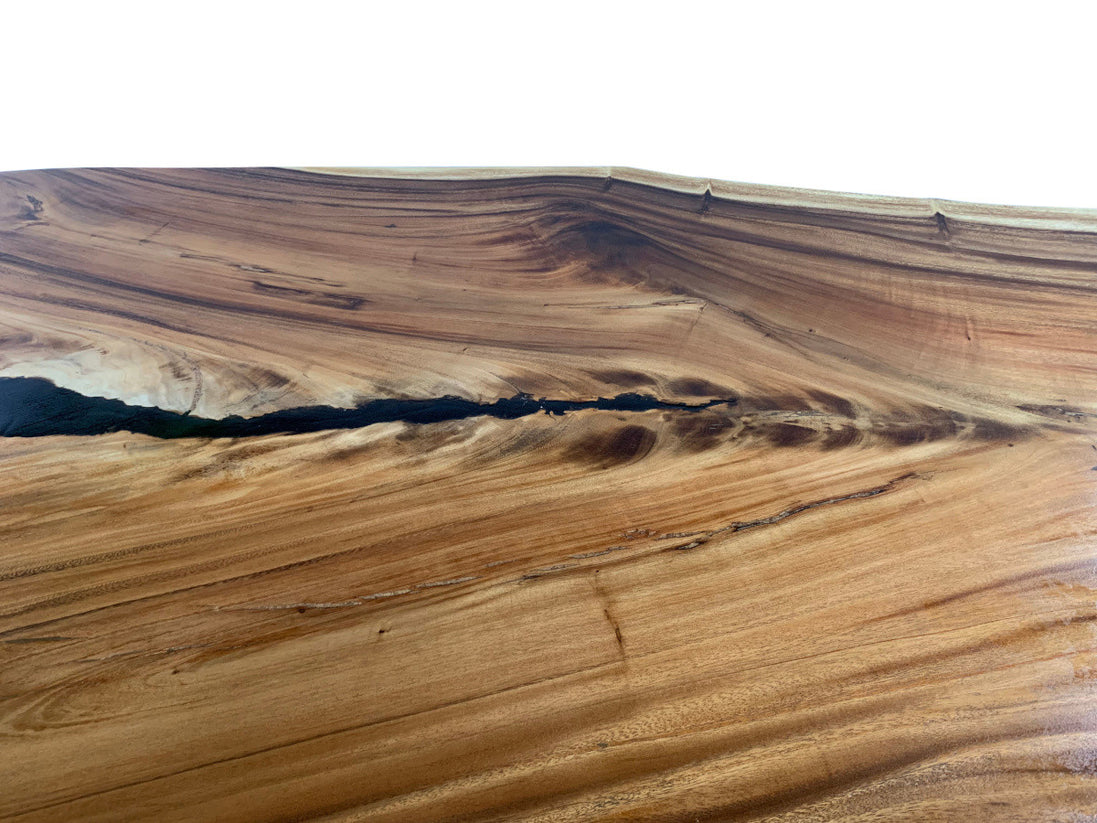 Acacia Slab, table top 334 x 127_103_124 cm Resin