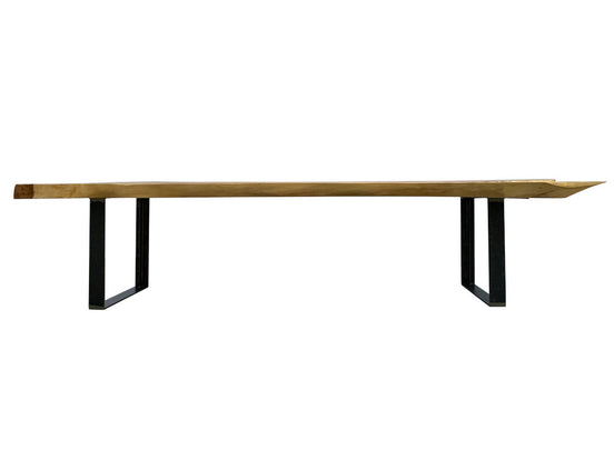 Acacia Wood Dining Table 324 x 110_85_110 cm