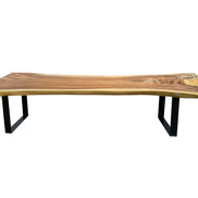 Acacia Wood Dining Table 324 x 110_85_110 cm