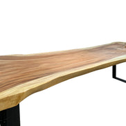 Acacia Wood Dining Table 324 x 110_85_110 cm