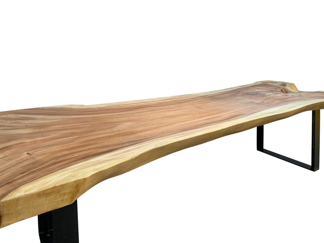 Acacia Wood Dining Table 324 x 110_85_110 cm