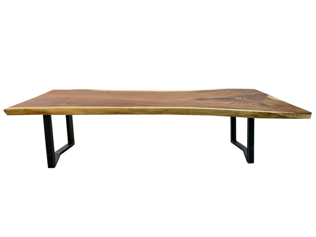 Acacia Wood Dining Table 314 x 120_91_112 cm Resin
