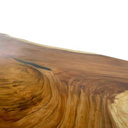 Acacia Wood Dining Table 314 x 120_91_112 cm Resin