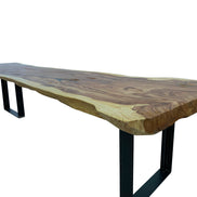 Acacia Slab, table top 328 x 110_83_60 cm