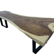 Acacia Slab, table top 330 x 80_70_110 cm