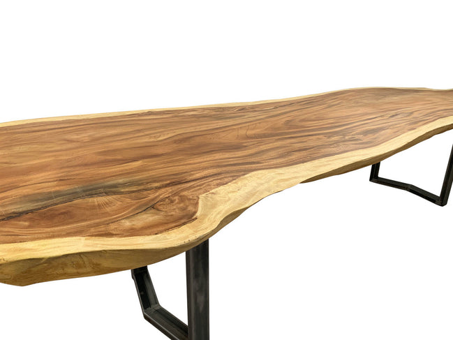 Acacia Wood Dining Table 326 x 118_94_75 cm