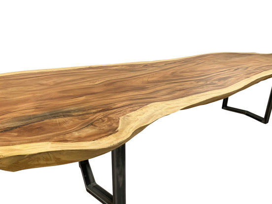 Acacia Wood Dining Table 326 x 118_94_75 cm