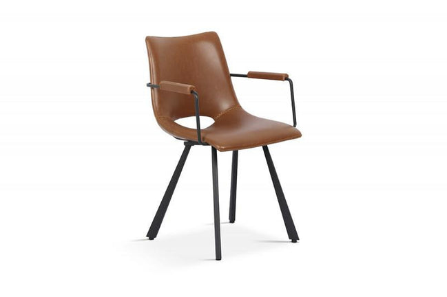 DASSISI | CHAIR WITH ARMREST P.U.