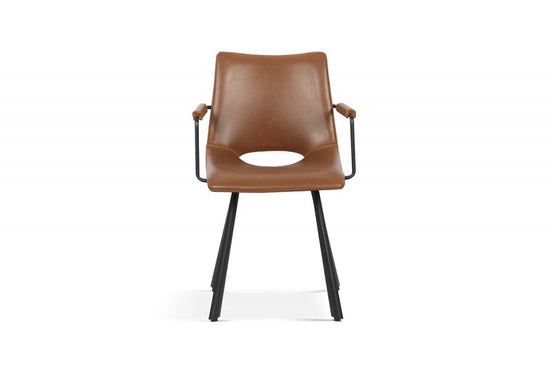 DASSISI | CHAIR WITH ARMREST P.U.