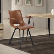 DASSISI | CHAIR WITH ARMREST P.U.