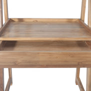 Wall ladder computer desk