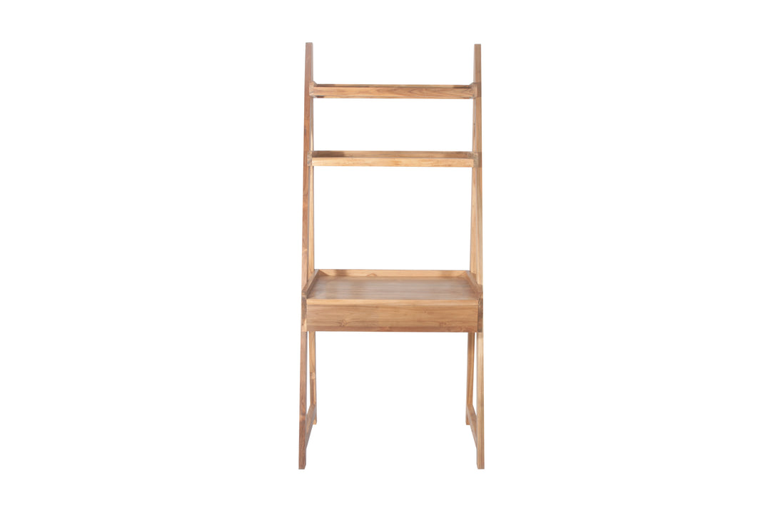 Wall ladder computer desk