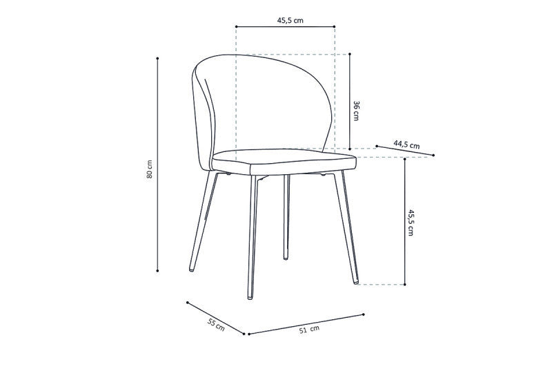 TOLEDANO | Design dining chair