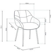 SEMA | Modern classic dining chair