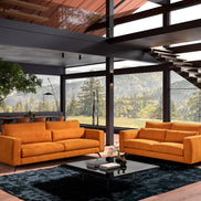 LEVEL | 3 Seater Fabric sofas